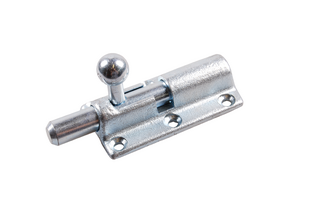 Bolt lock with compression spring, galvanized