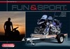 Trailers for leisure and sports